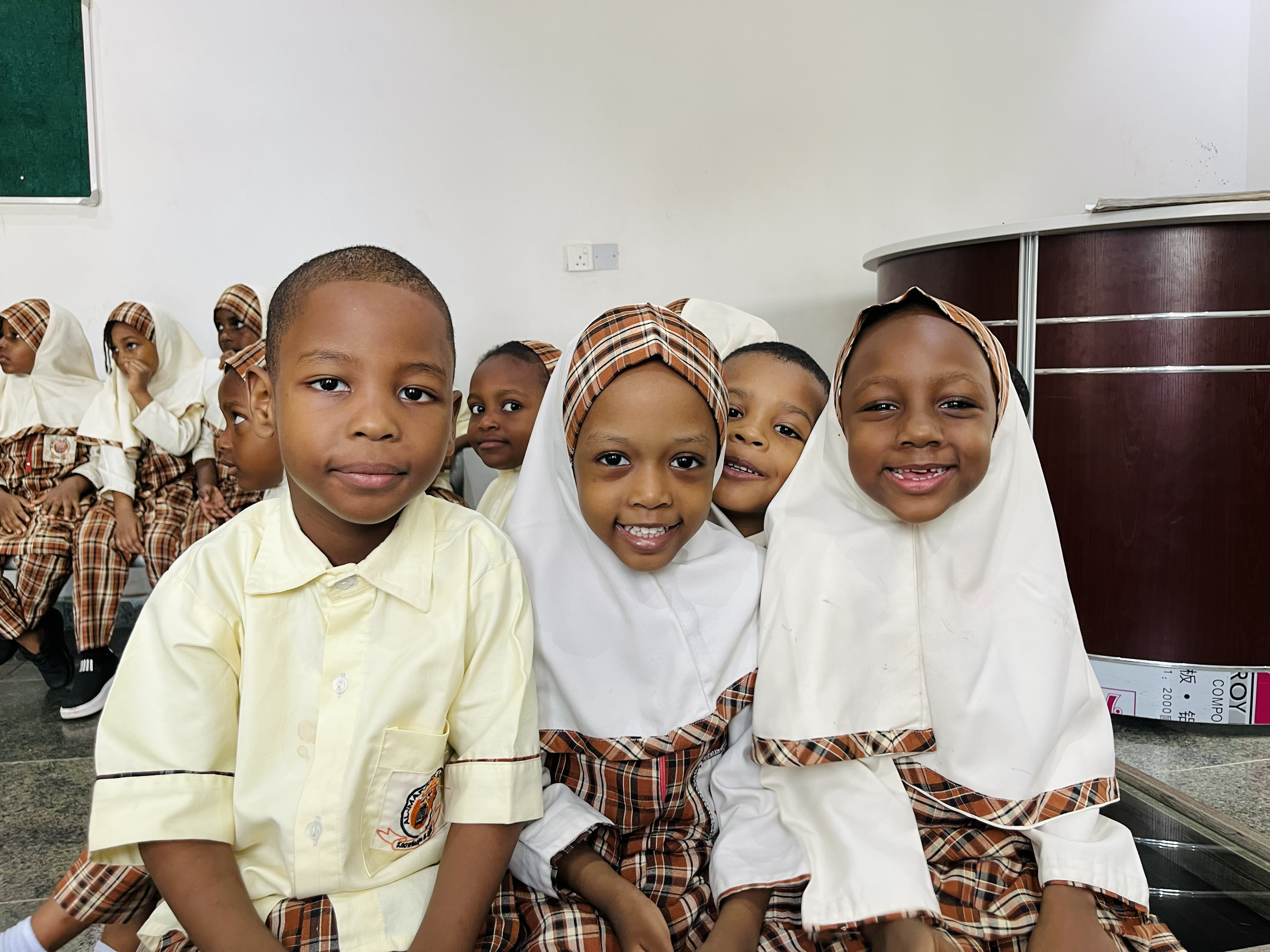 Al-Mafaaz Academy pupils in the homepage hero